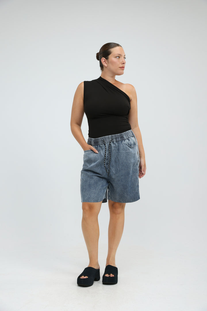 Star 721 Blue Short Denim