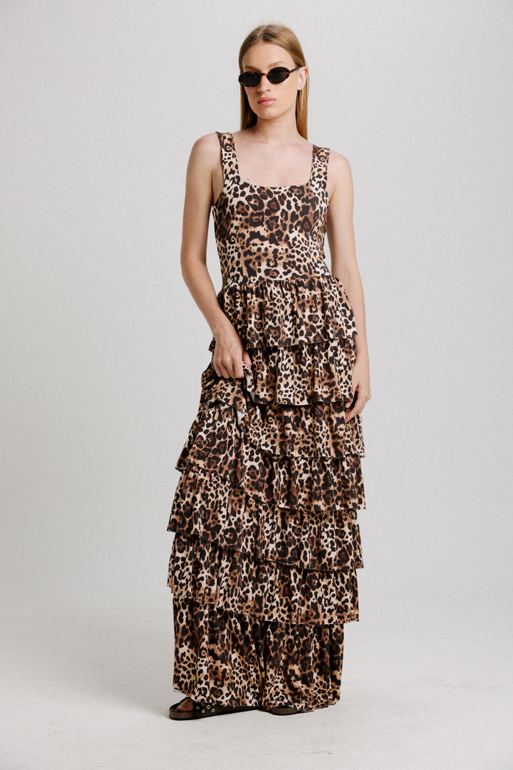 Peak Leopard Dress