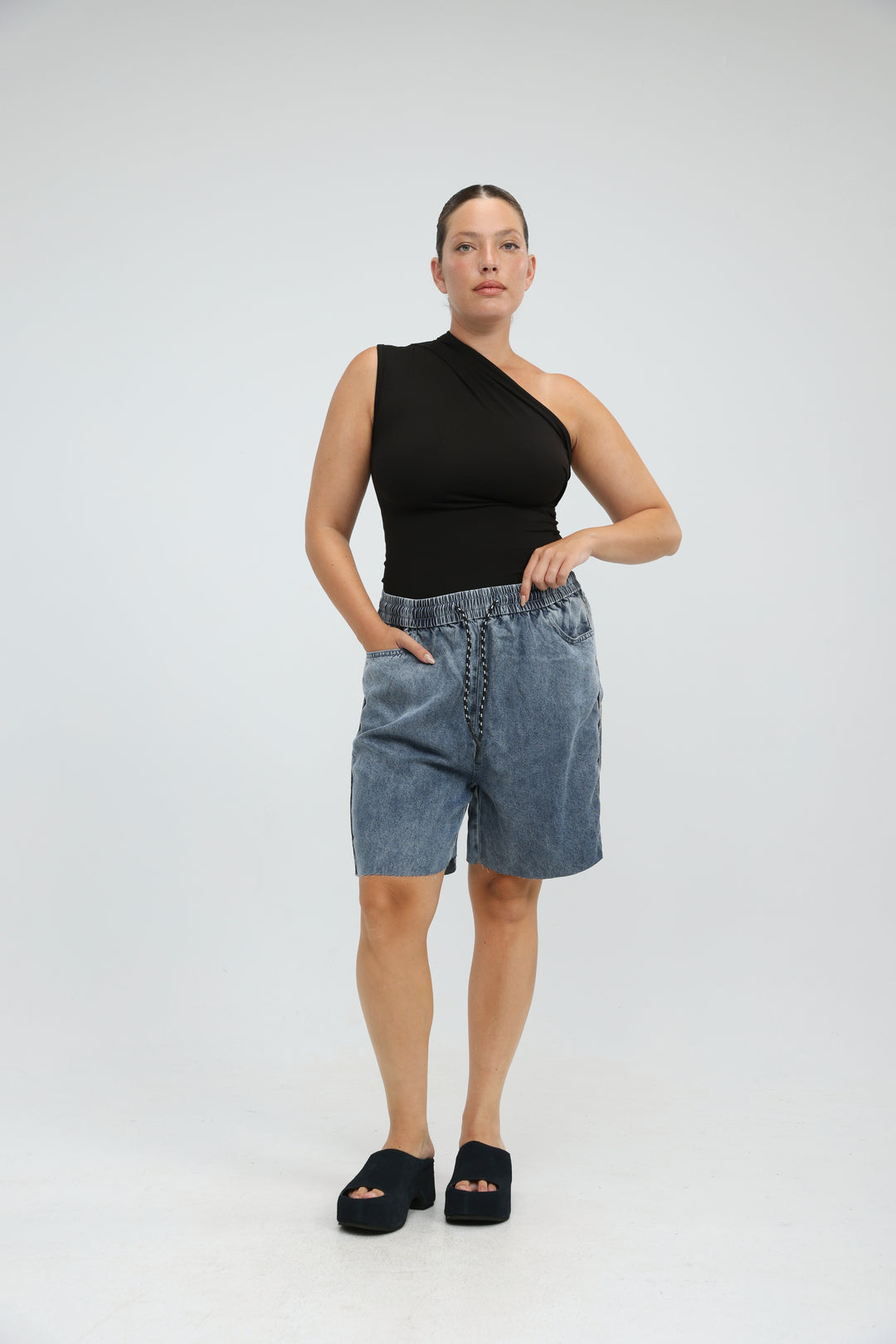Star 721 Blue Short Denim