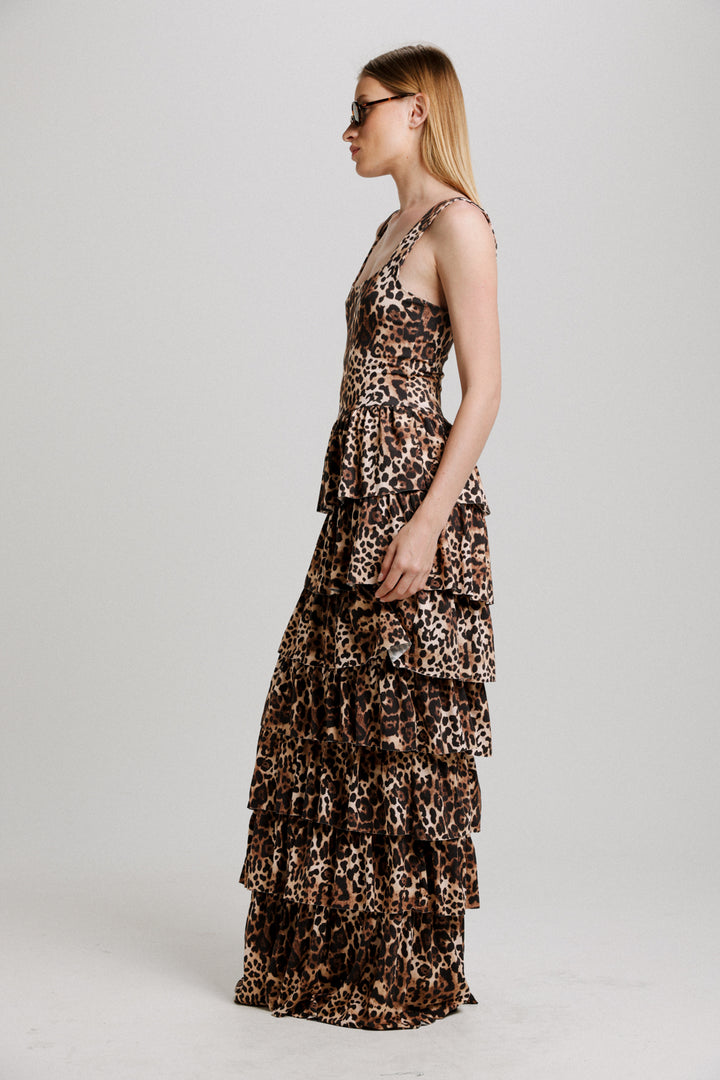 Peak Leopard Dress