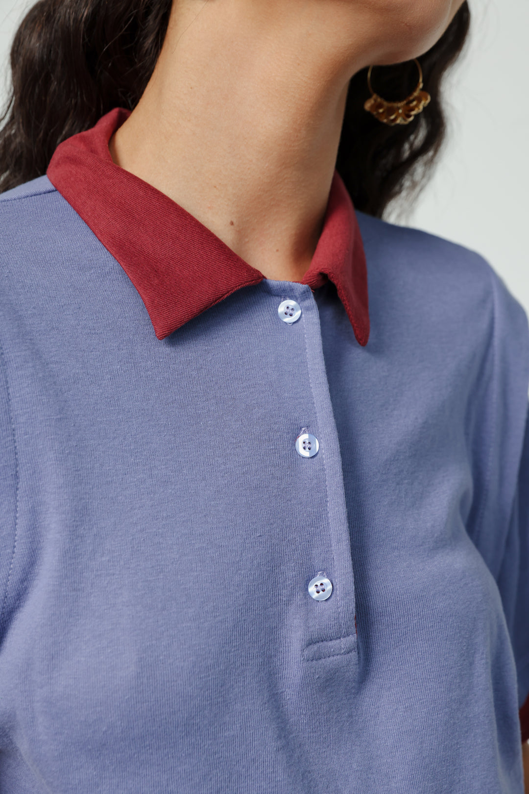 Simply Purple Mixed Polo