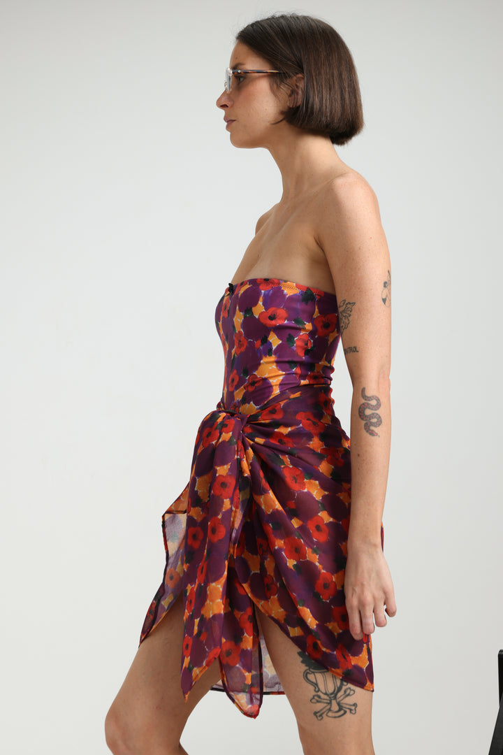 Fluid Floral Sarong