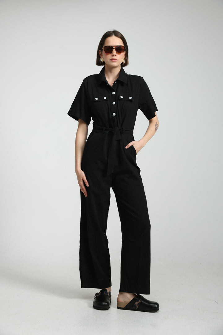 Crave Black Jumpsuit