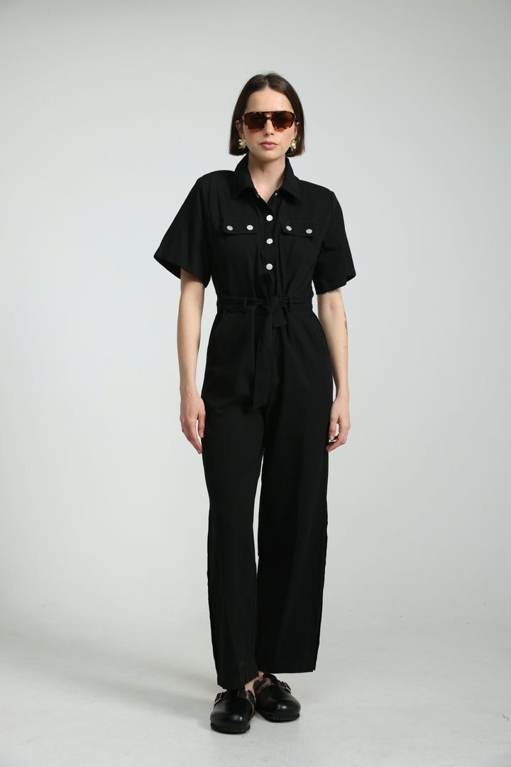 Crave Black Jumpsuit