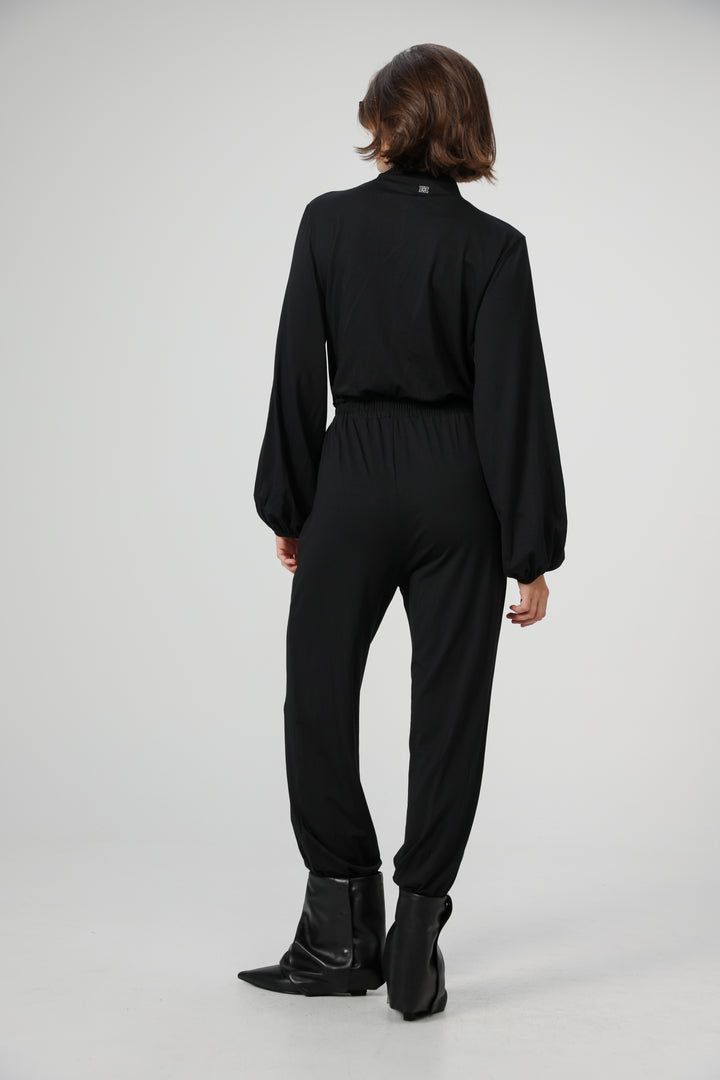 Adamon Lace Black Jumpsuit