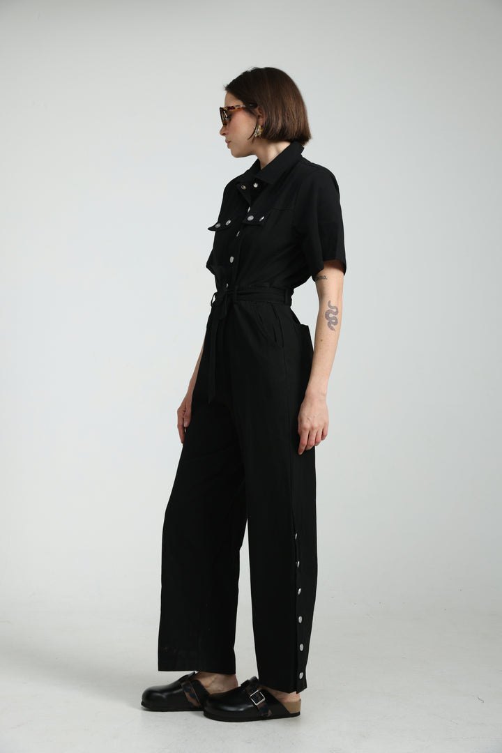 Crave Black Jumpsuit