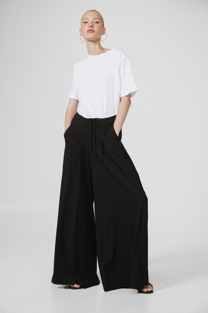 Take Black Wide Bottoms