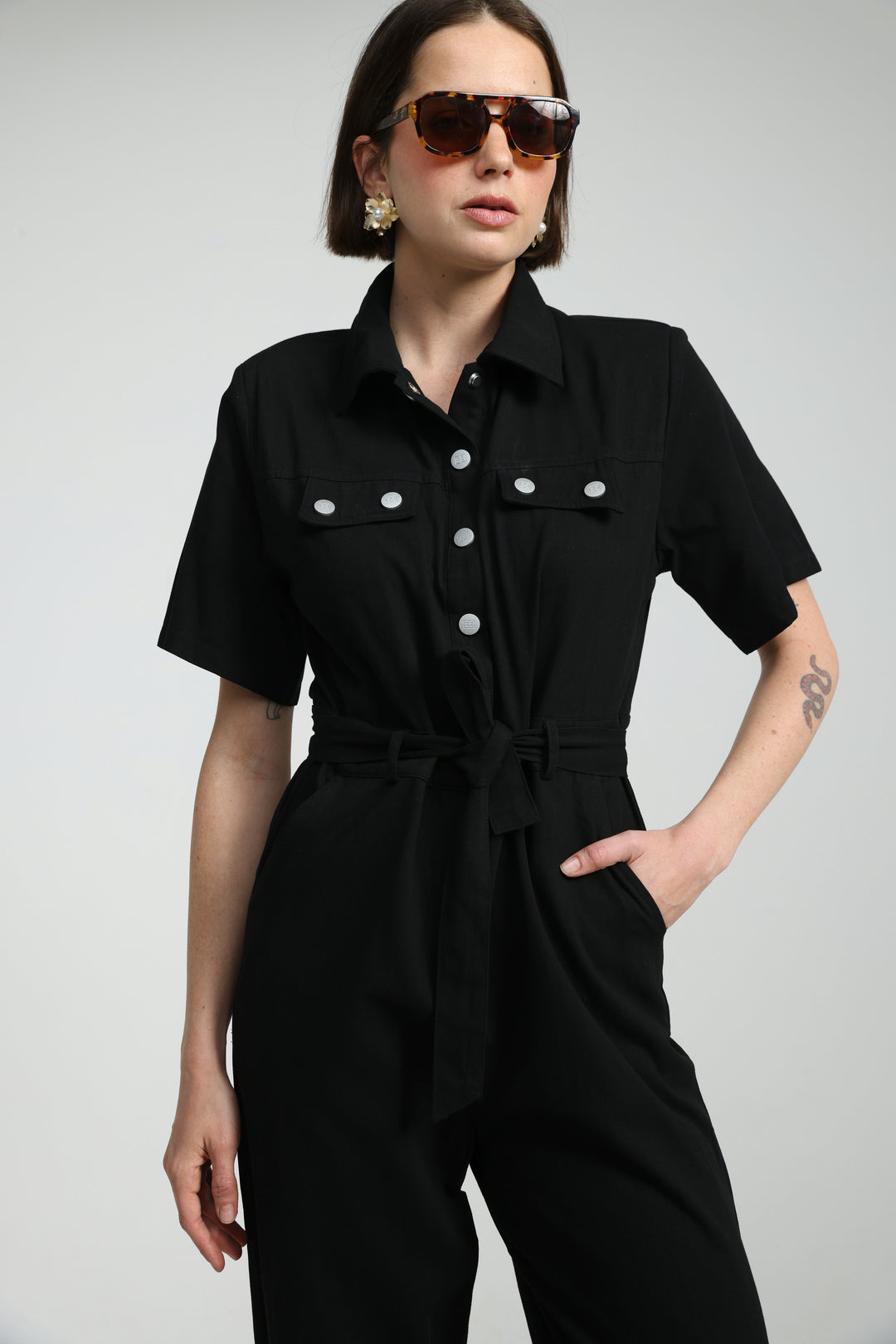 Crave Black Jumpsuit