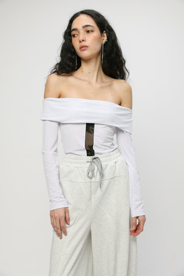 Reset White Off Shoulder Top