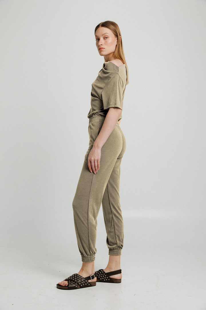 BFF Beige Jumpsuit