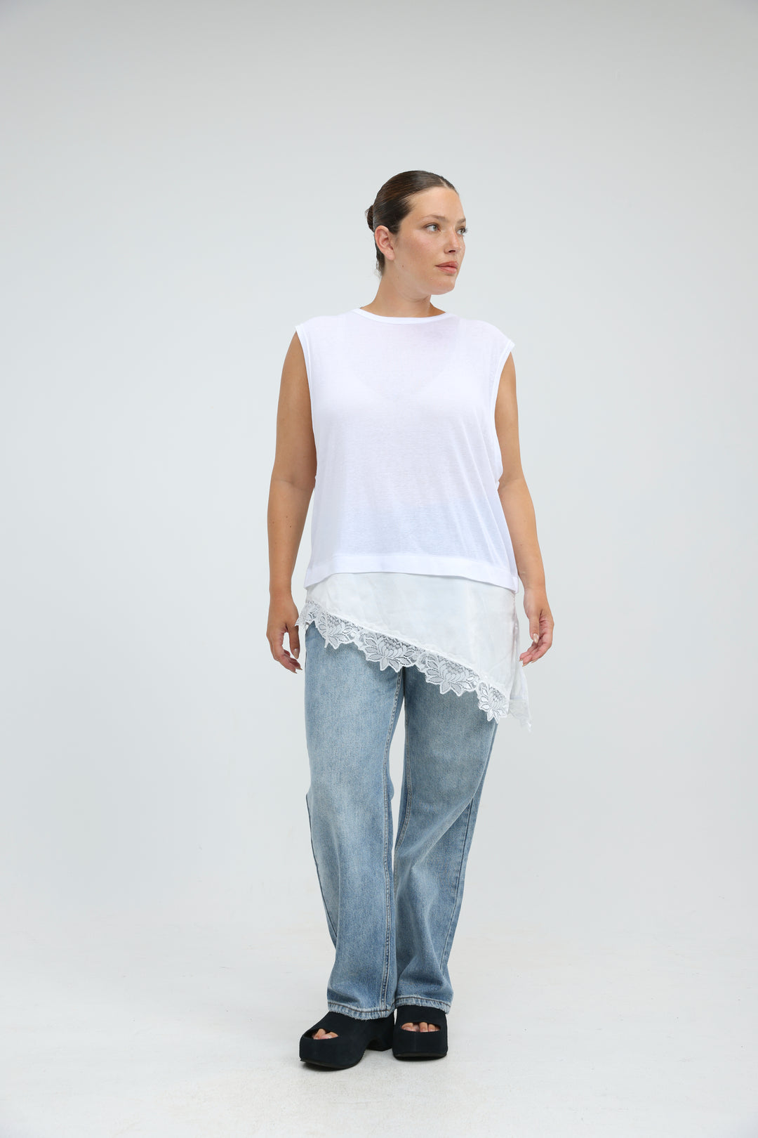 Morning White Tank