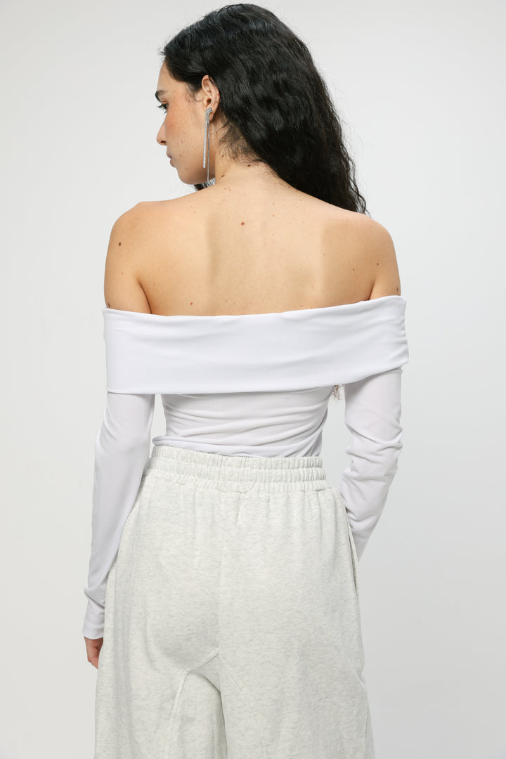 Reset White Off Shoulder Top