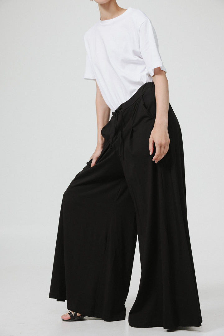 Take Black Wide Bottoms