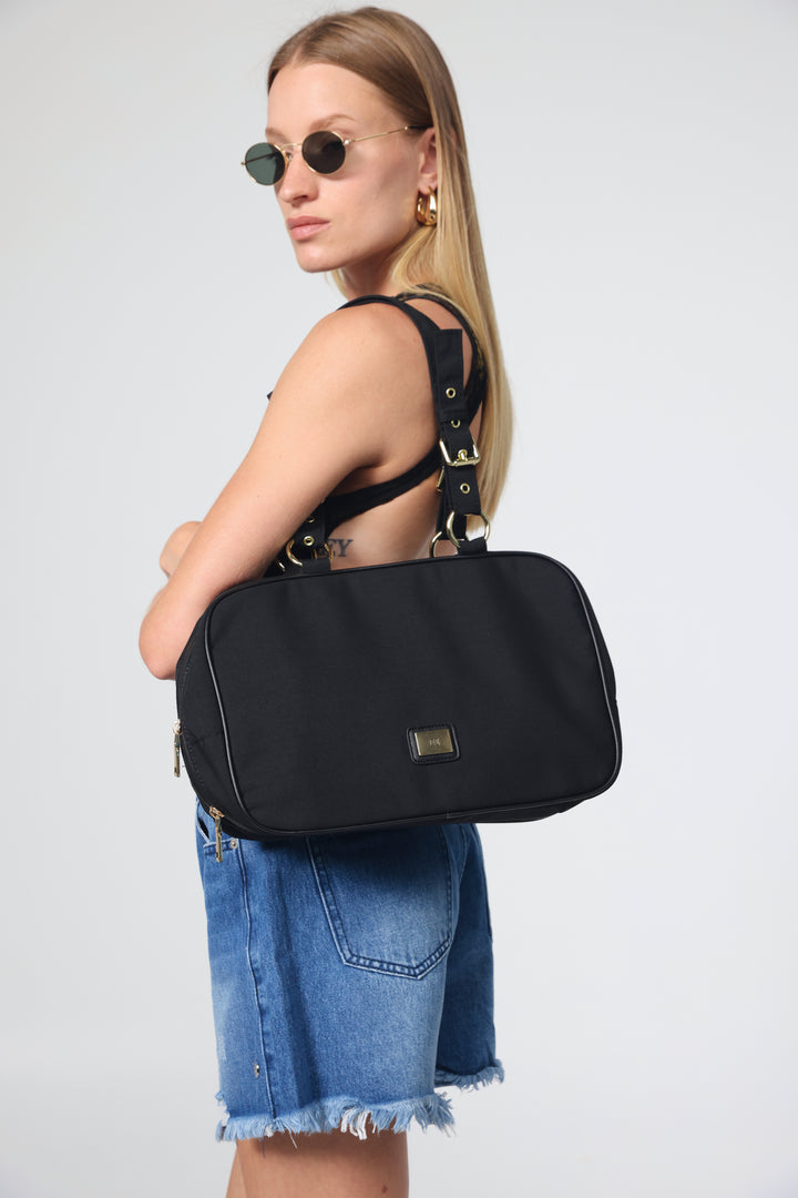Black Rectangle Handbag