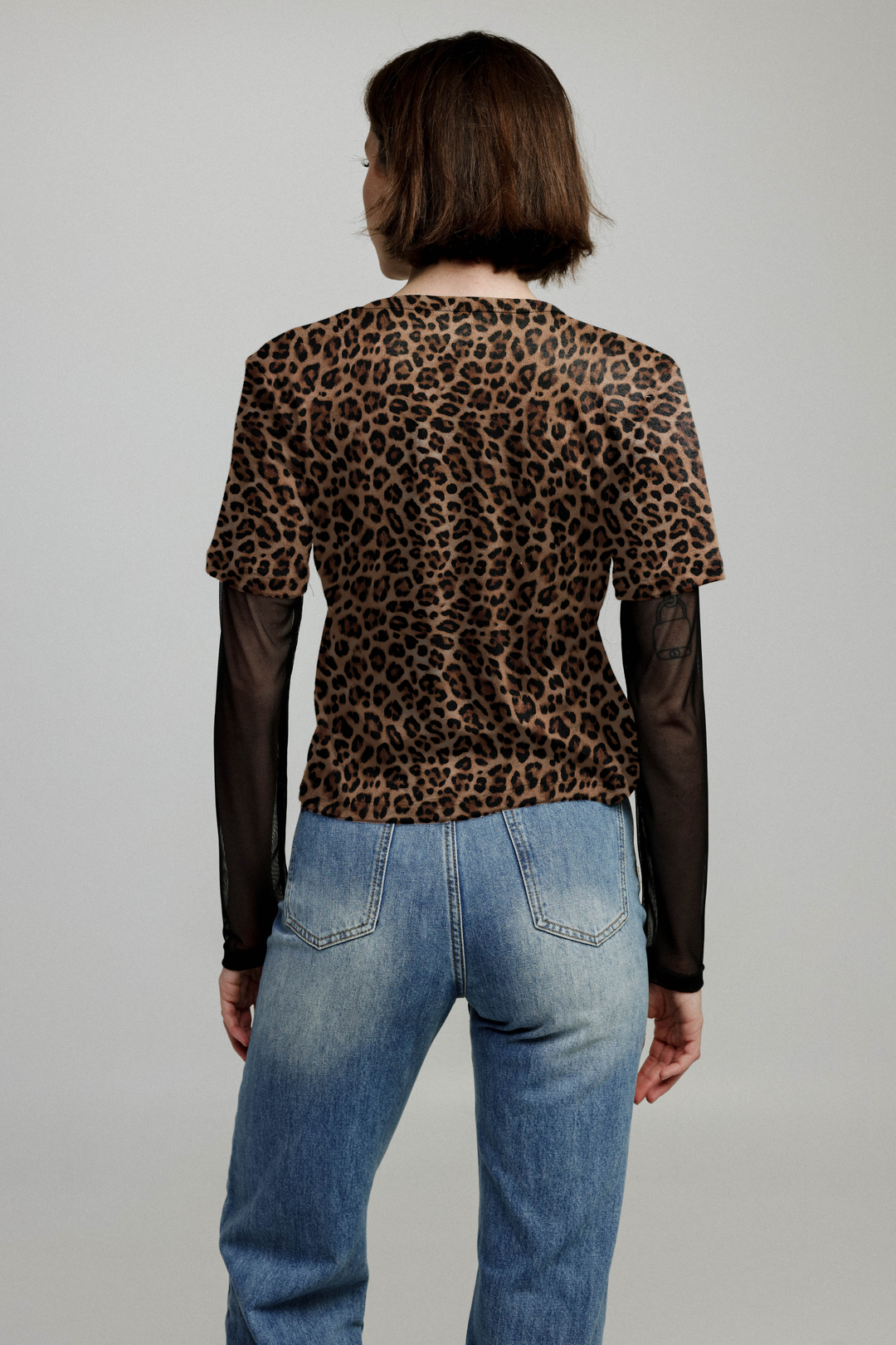 Attached Leopard Shirt