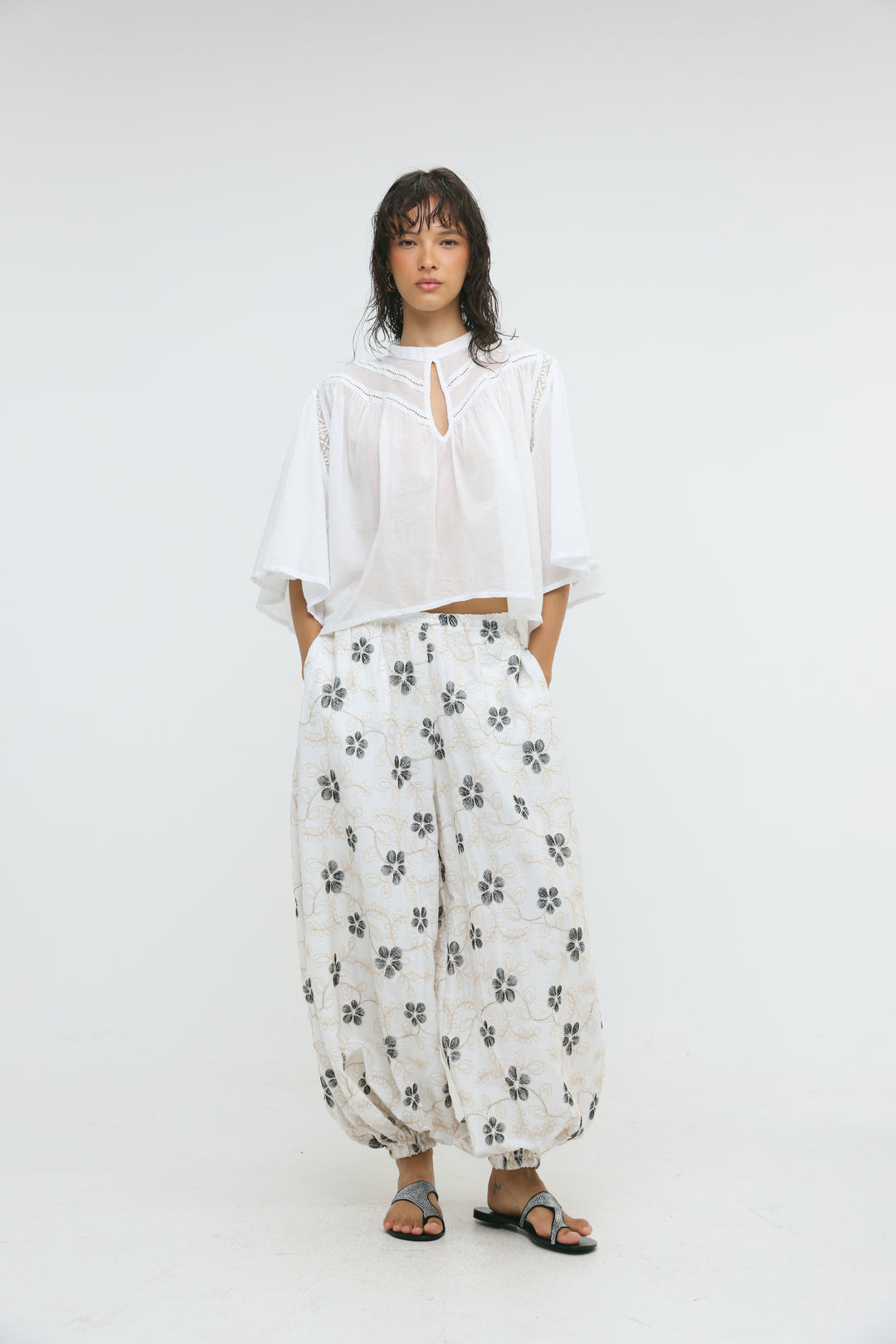 Luma White Blouse