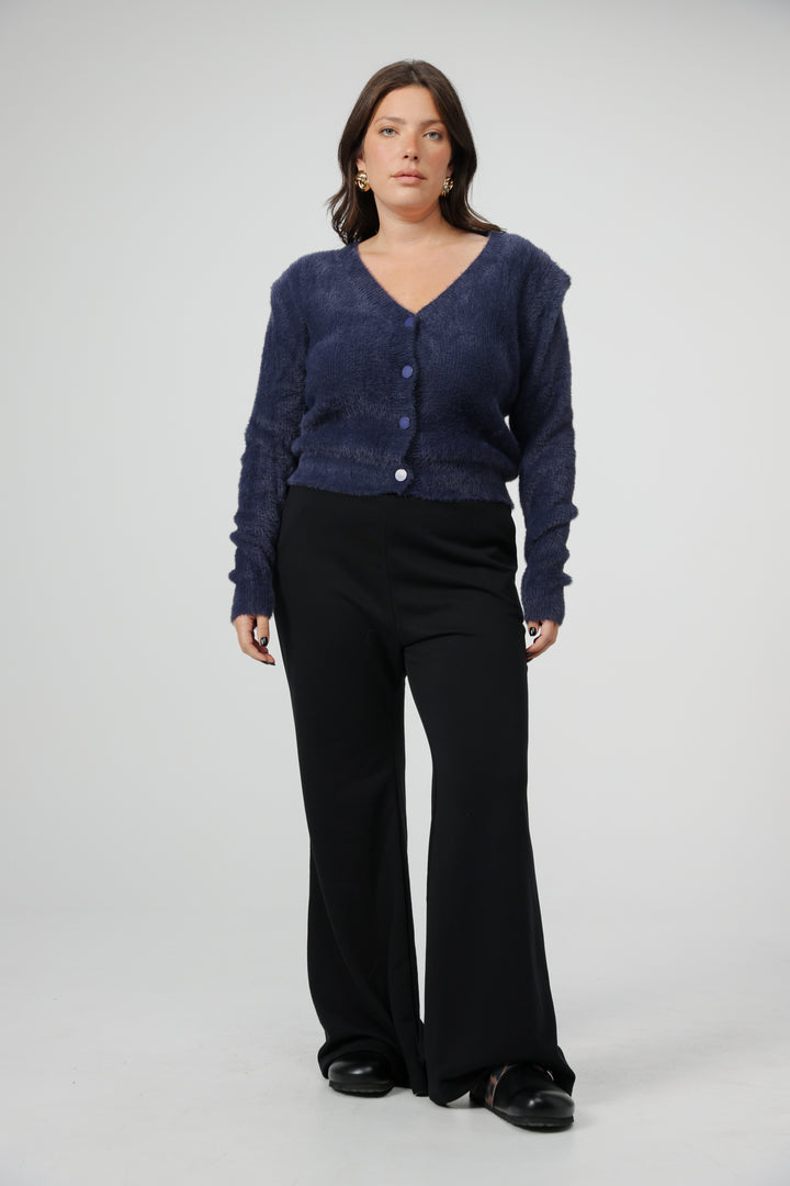 Belong Navy Padded Sweater