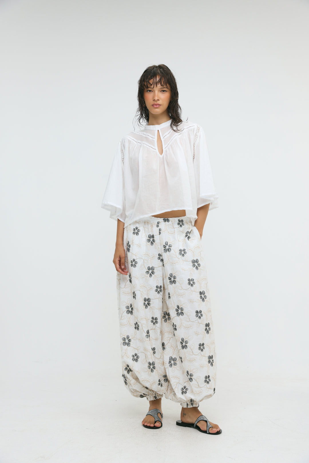 Luma White Blouse