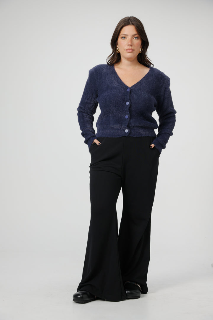 Belong Navy Padded Sweater