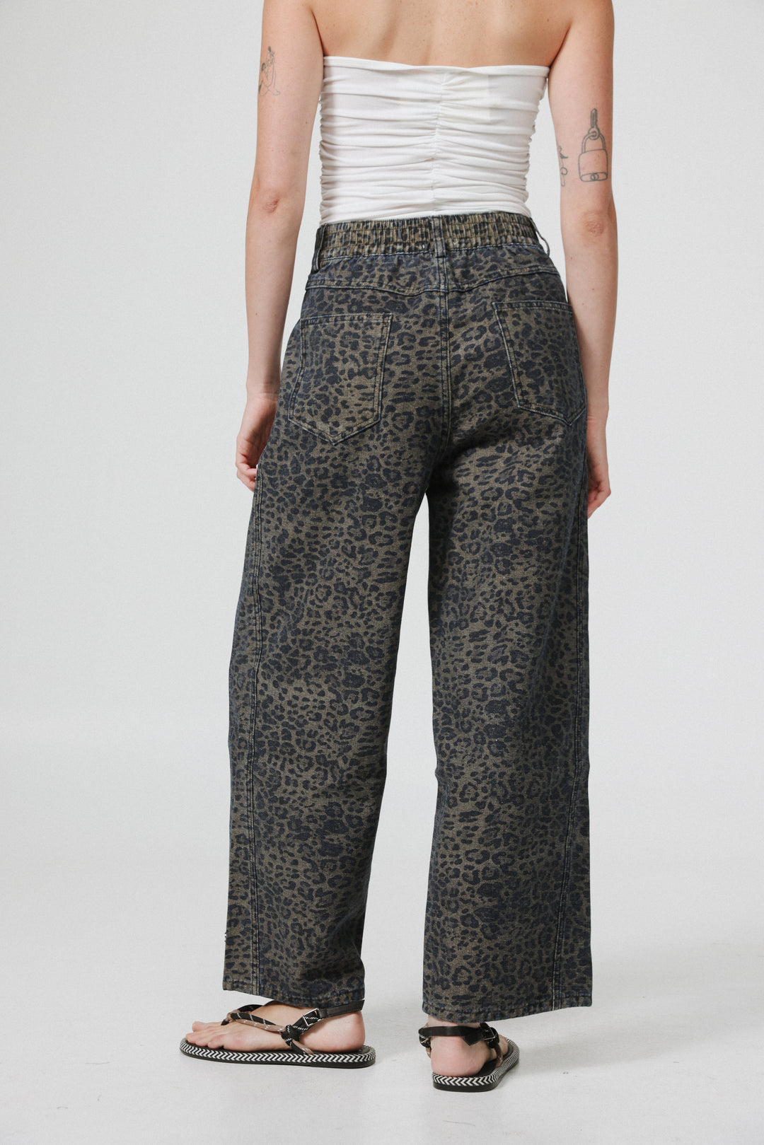 Guri Leopard Denim