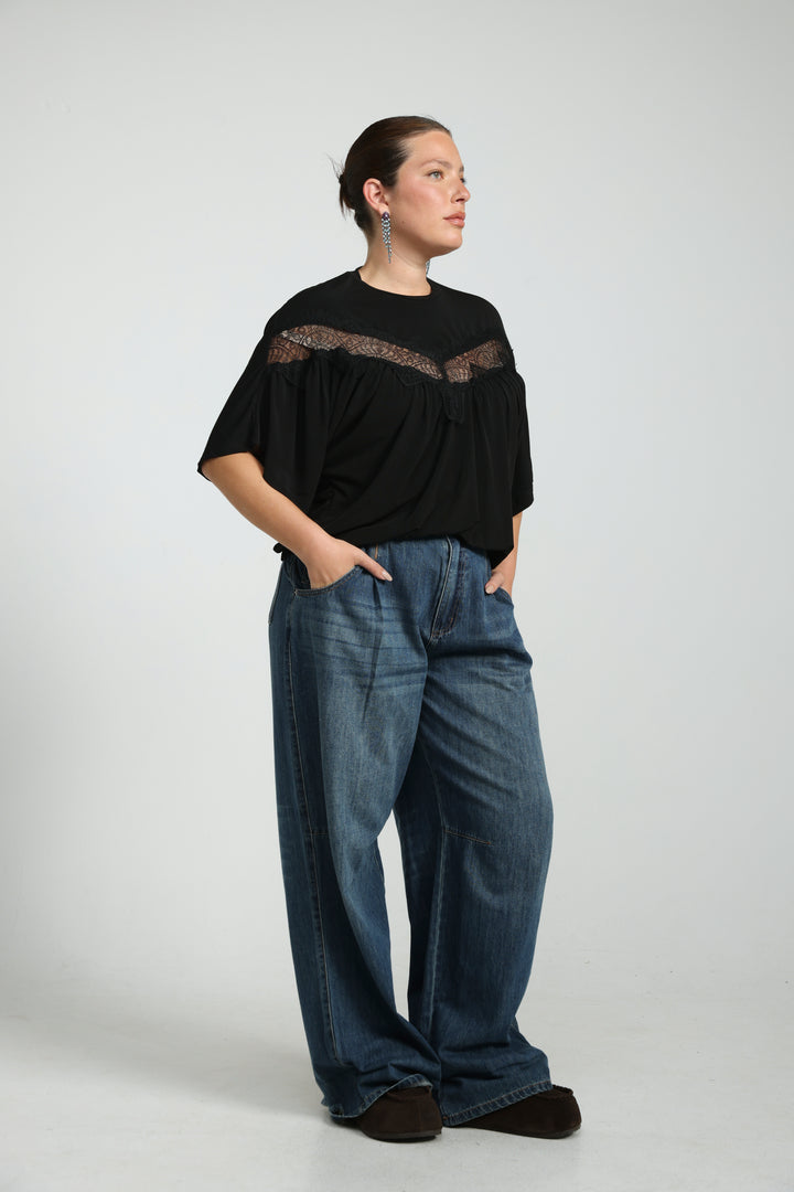 Remotely Black T-Shirt