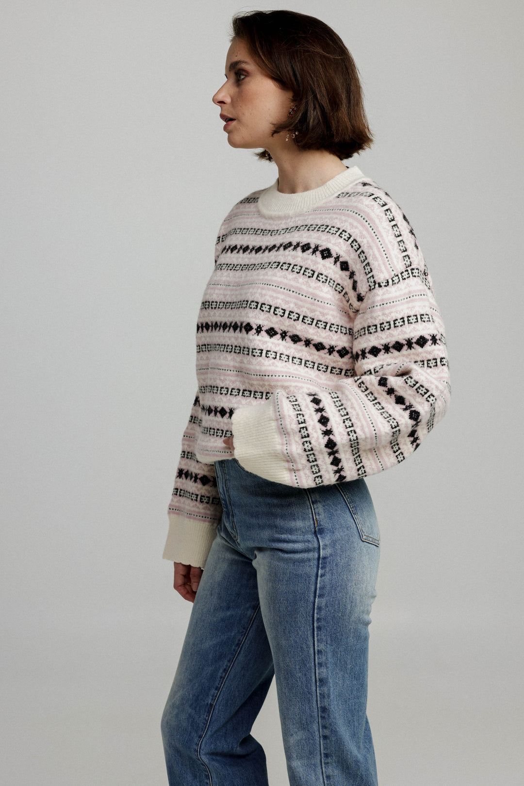 Alps Cream Sweater