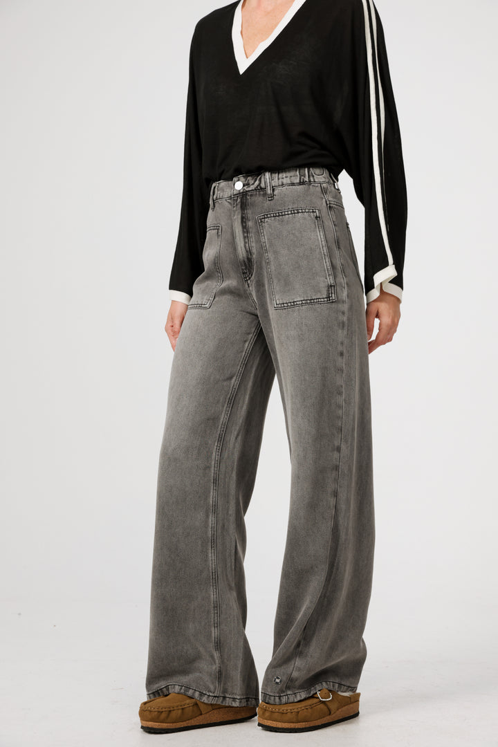 Reorganized Grey Soft Denim