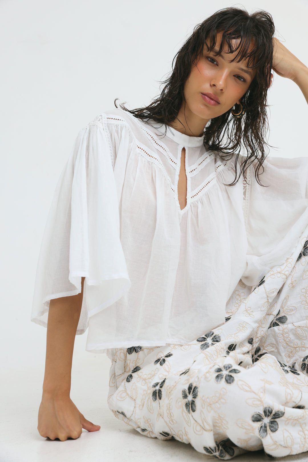 Luma White Blouse
