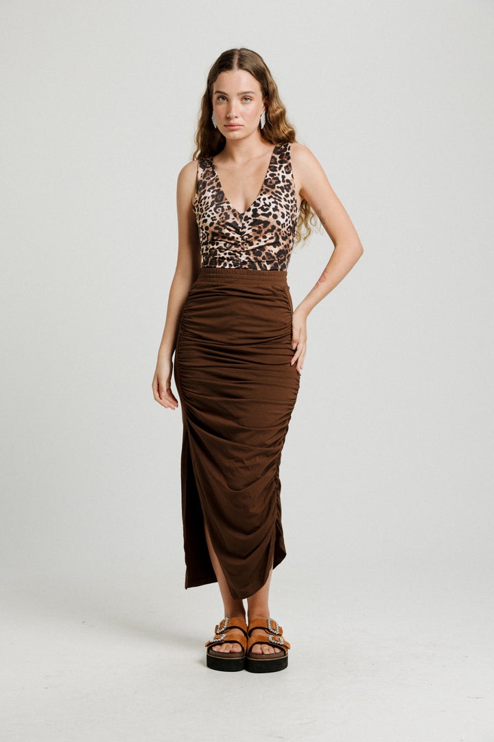 True Brown Skirt