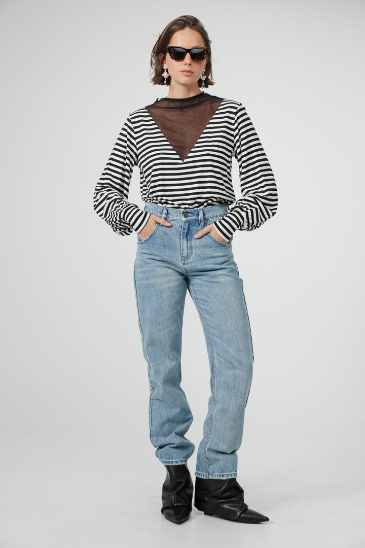 Field Black Striped Shirt