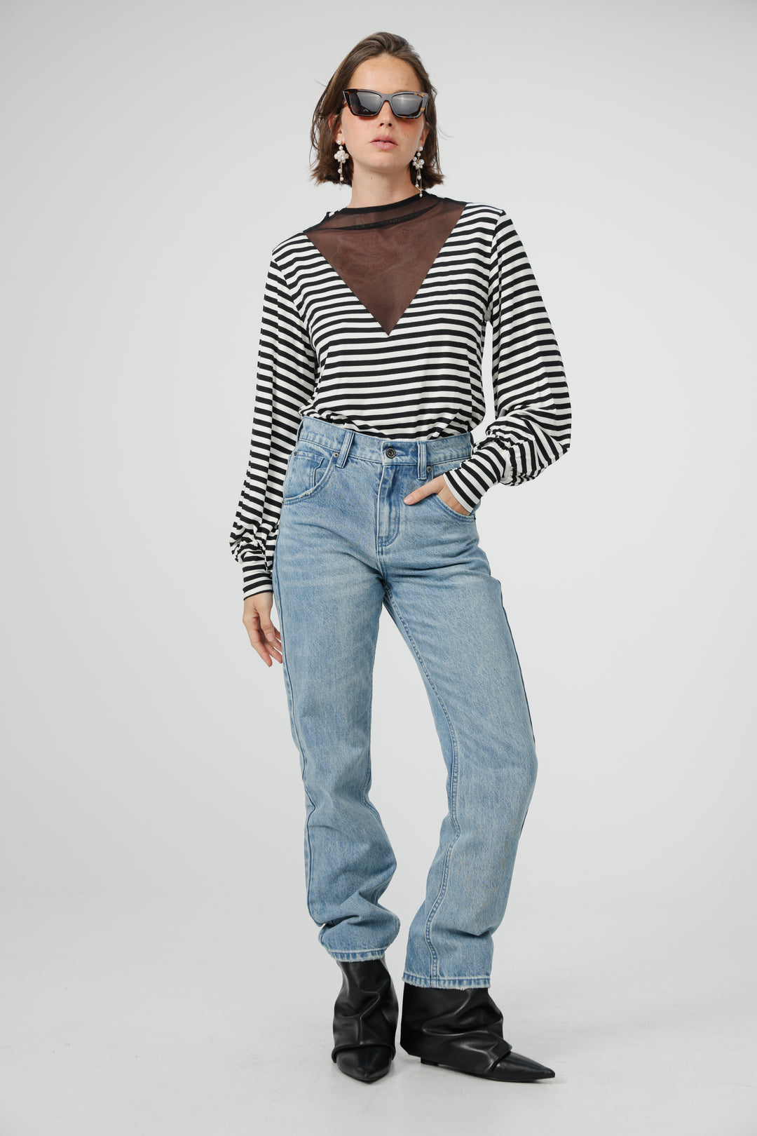 Field Black Striped Shirt
