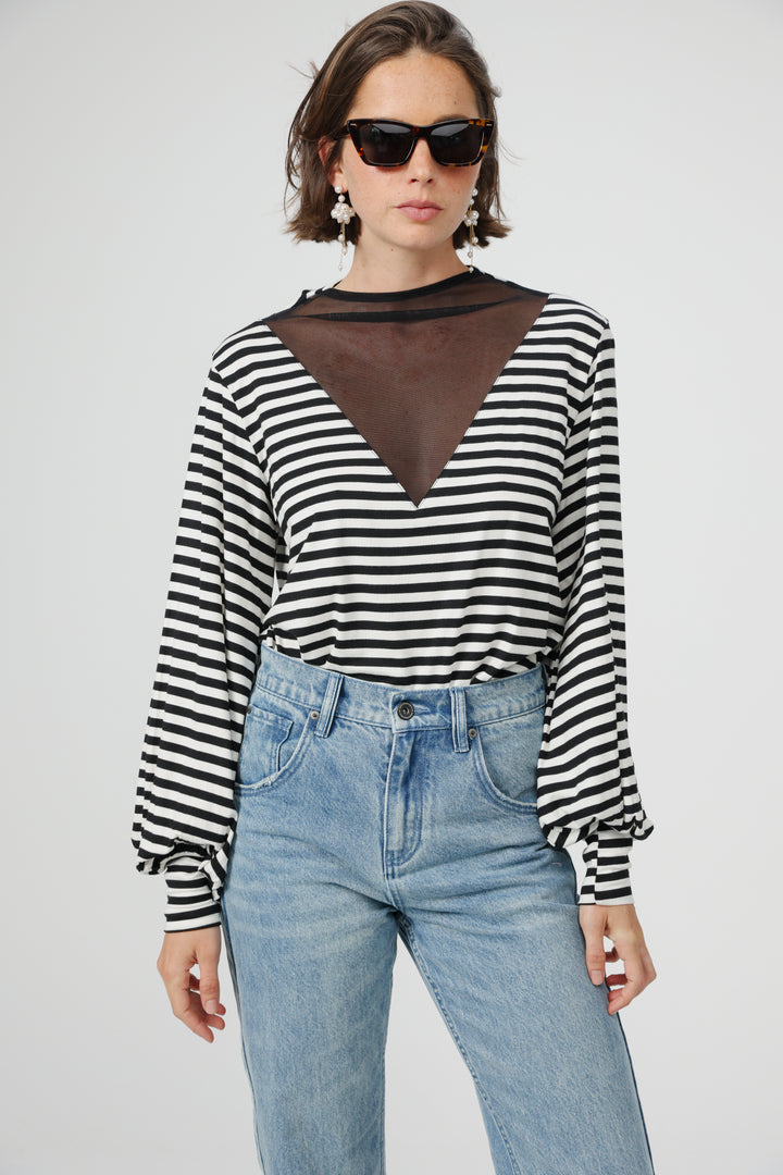 Field Black Striped Shirt
