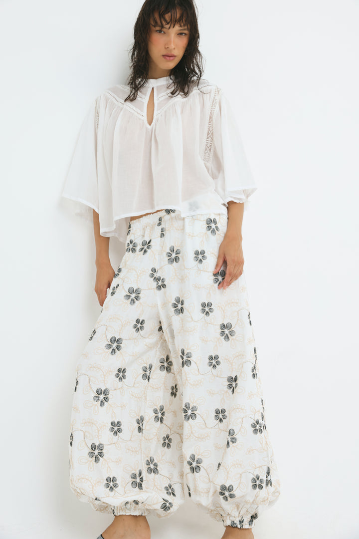 Luma White Blouse