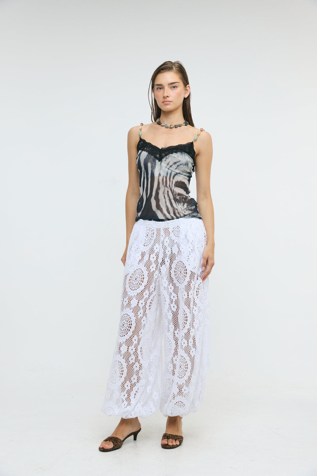 Mallorca White Lace Balloon Bottoms