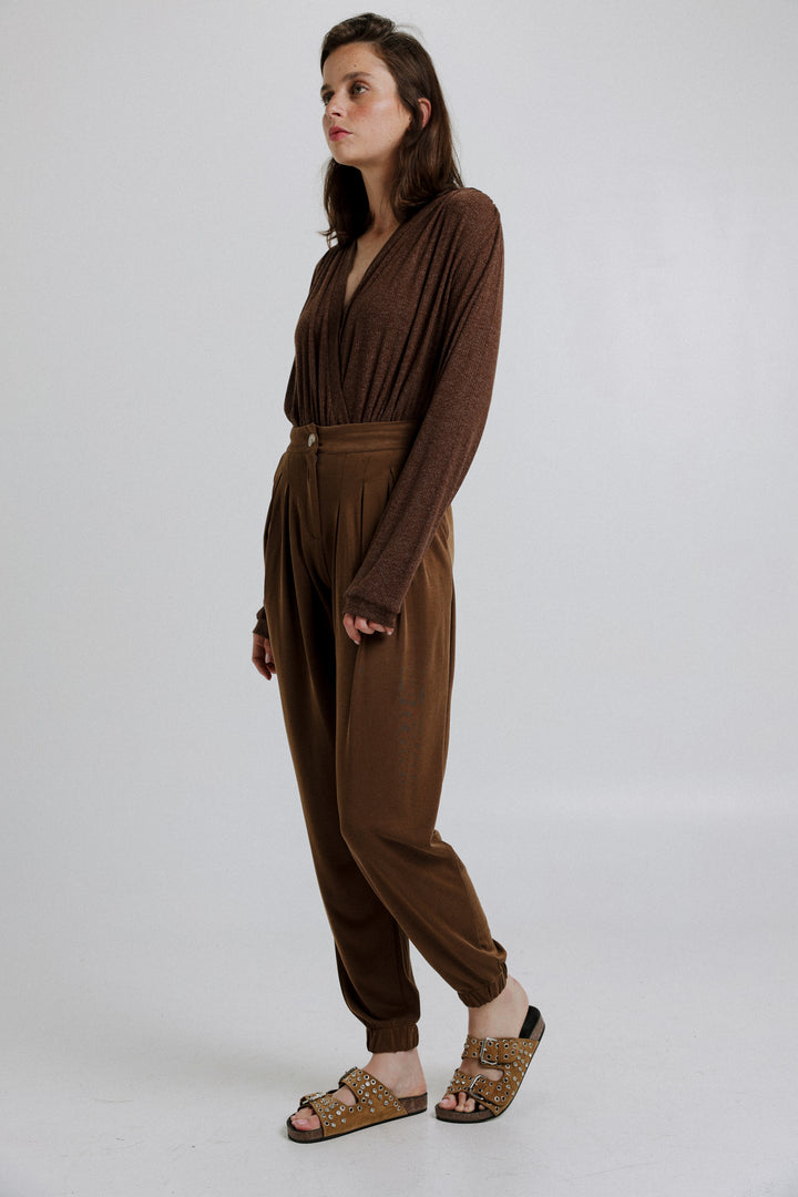 Flash Brown Bodysuit