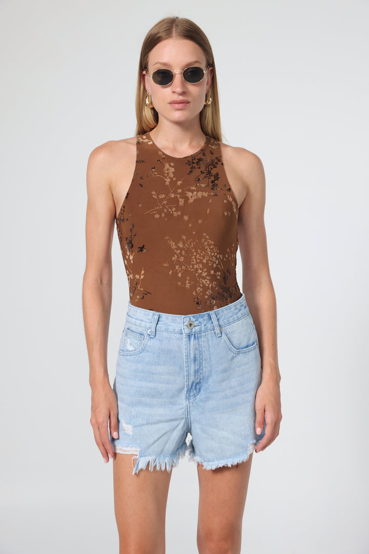Star 403 Light Blue Denim Shorts