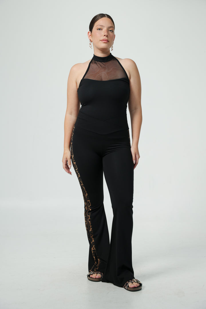 Imagine Black Mesh Tank