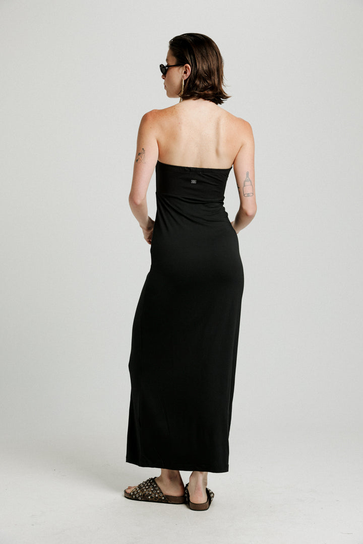 Strapless Black Dress