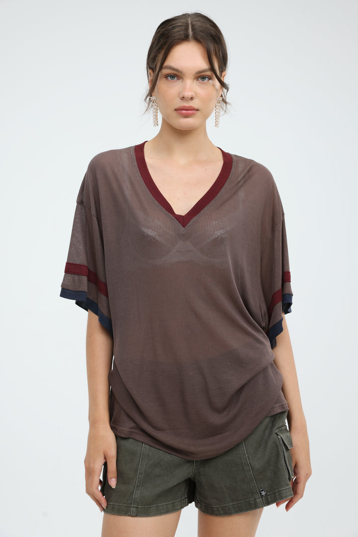 Passport Brown T-Shirt