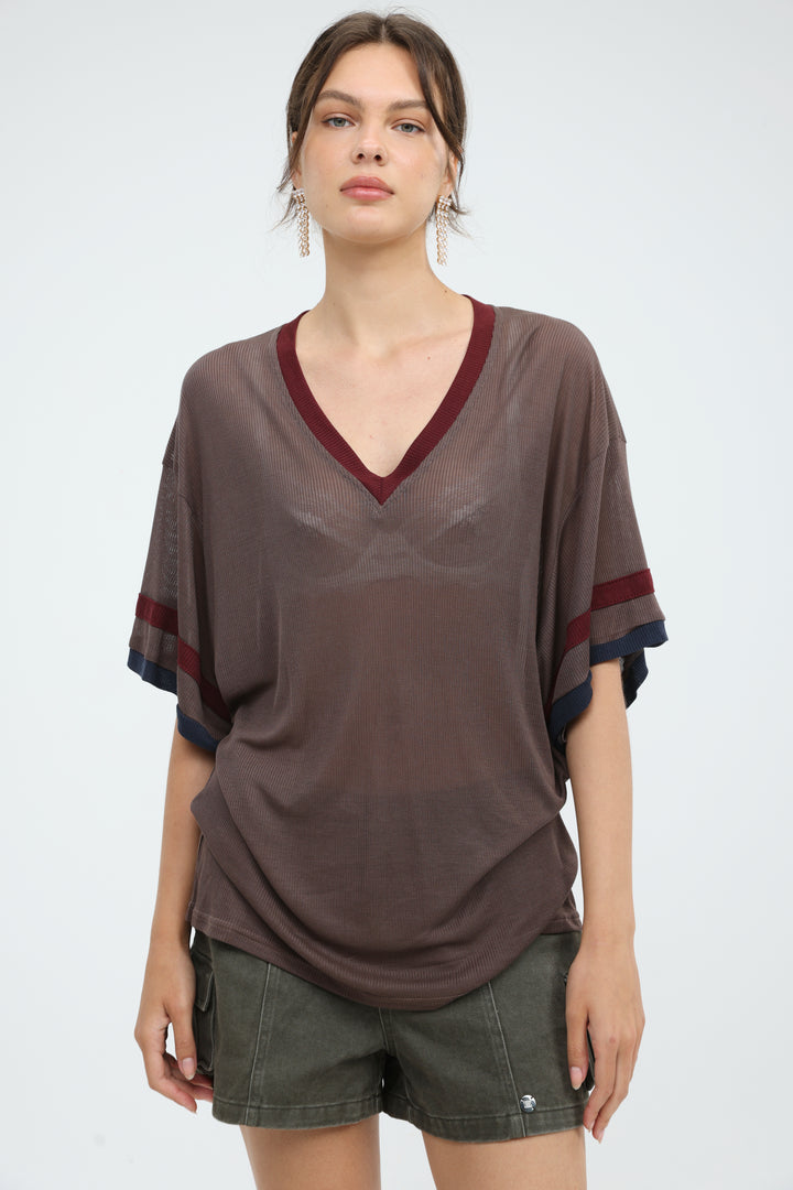 Passport Brown T-Shirt
