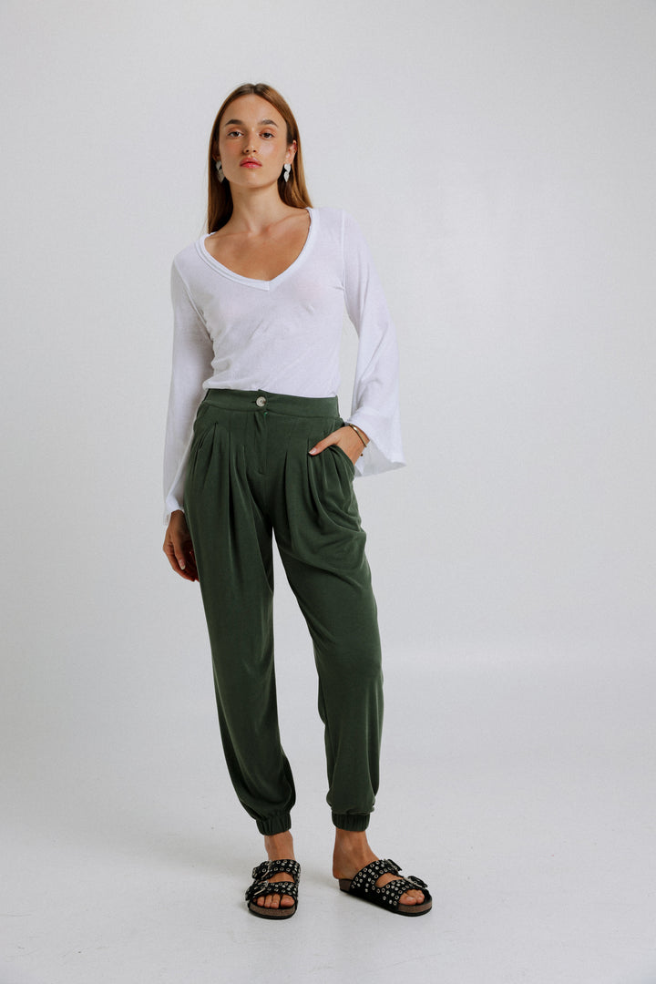 New Timeless Green Bottoms