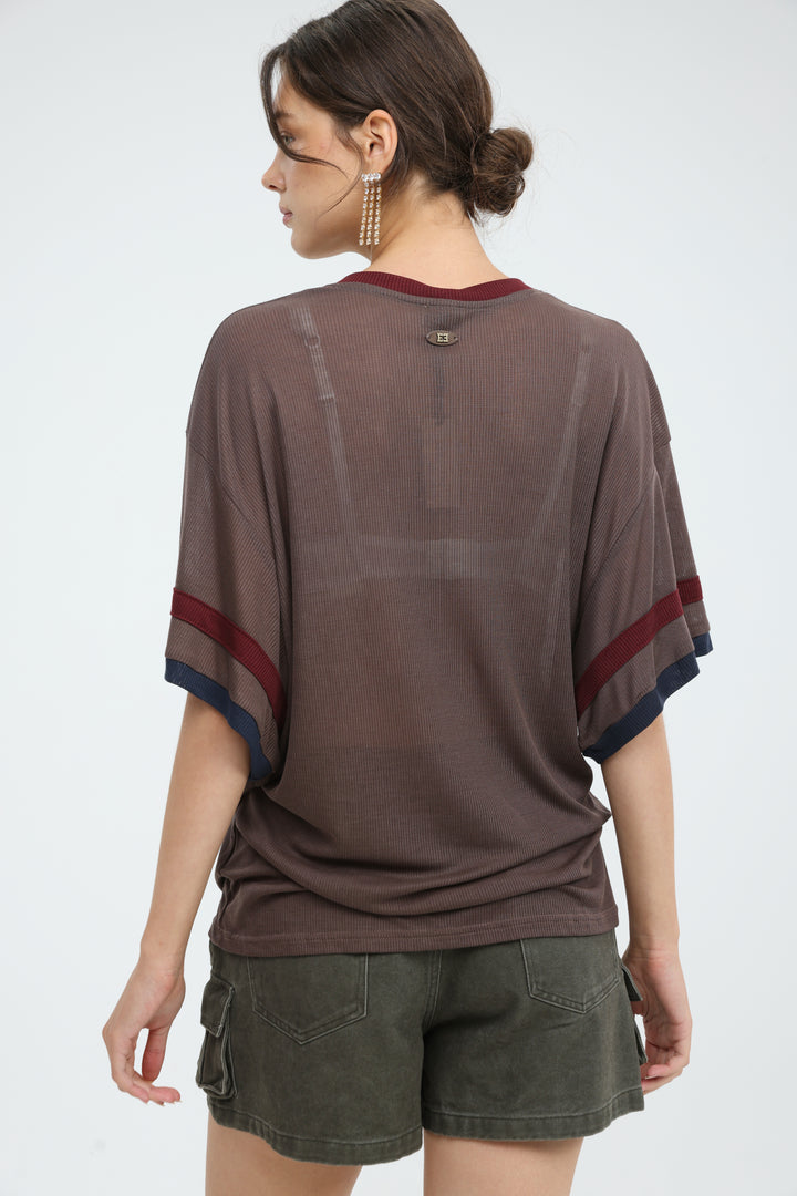 Passport Brown T-Shirt