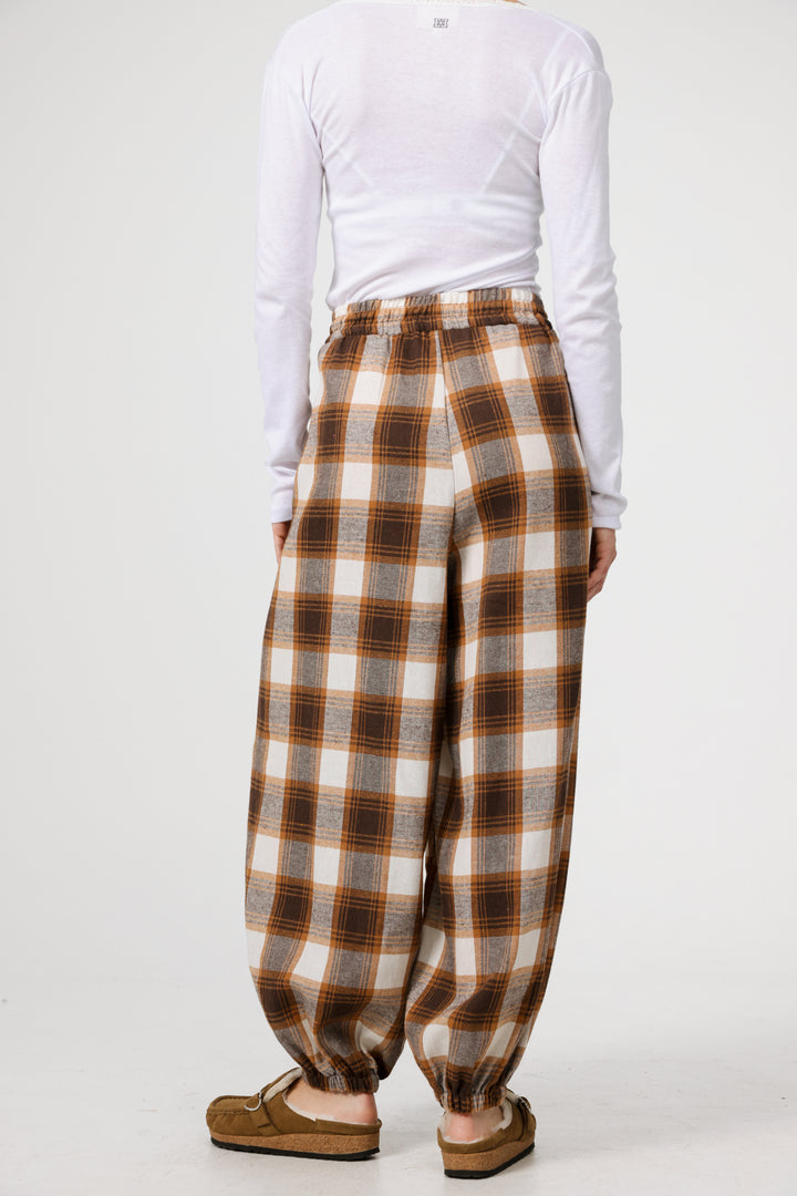 Balloon Brown Plaid Boxer