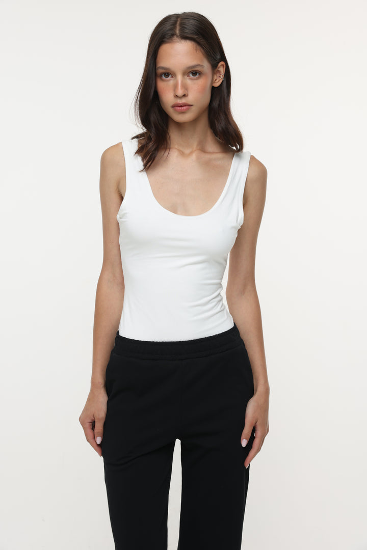 Clean59 White Bodysuit