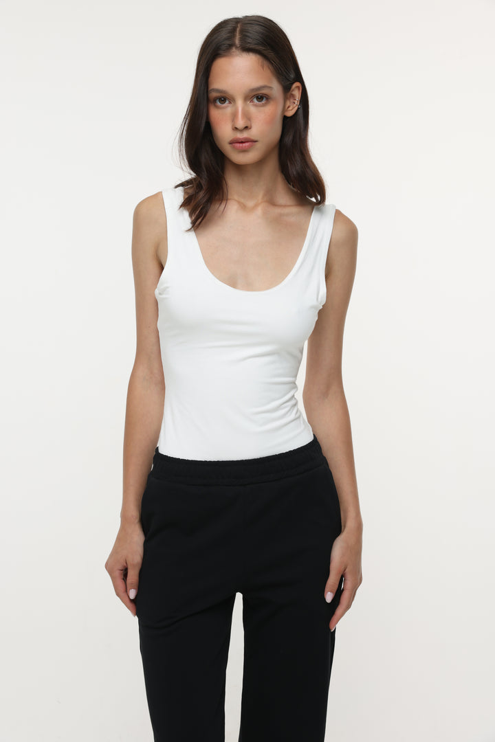 Clean59 White Bodysuit