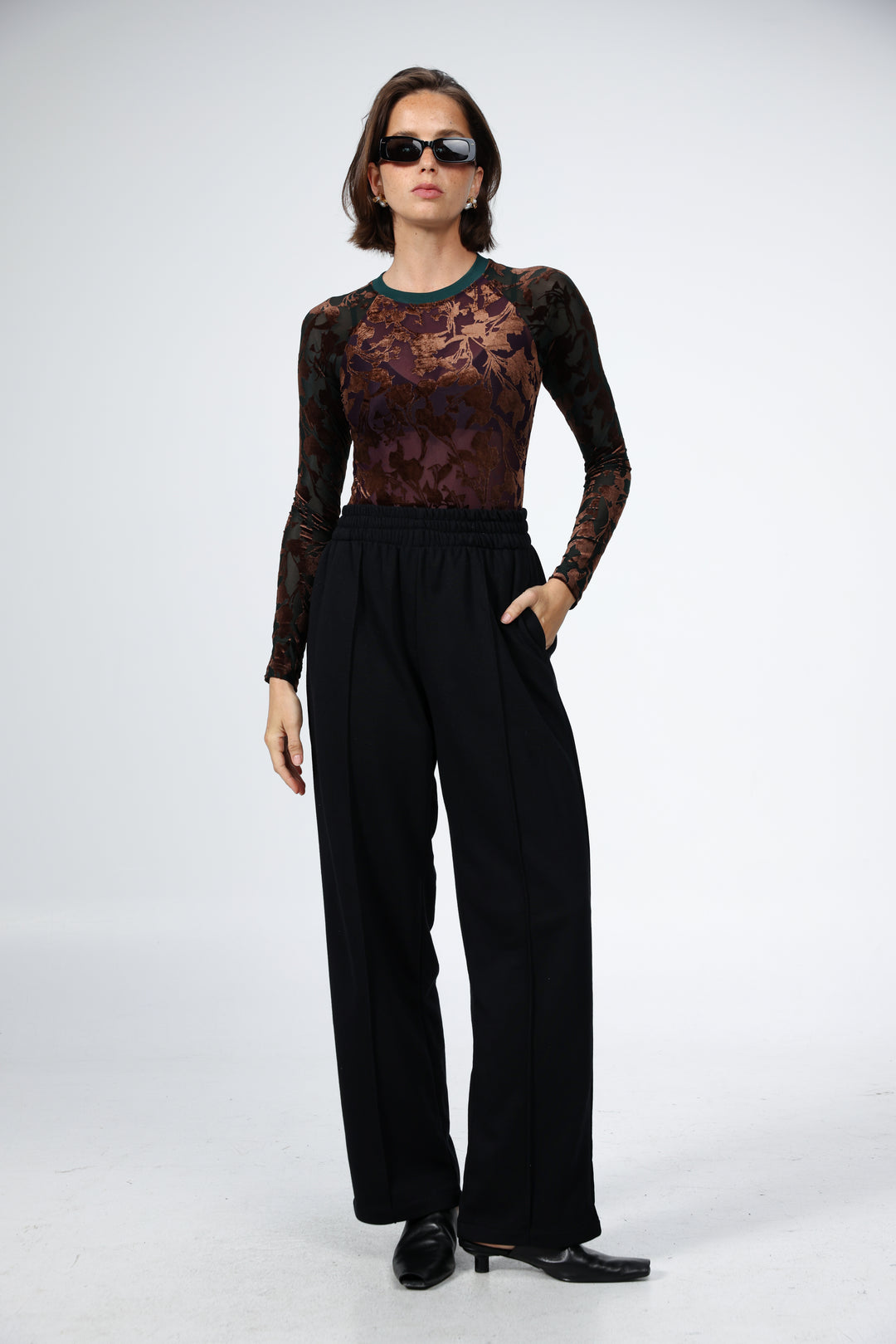 Loyal Purple Floral Bodysuit