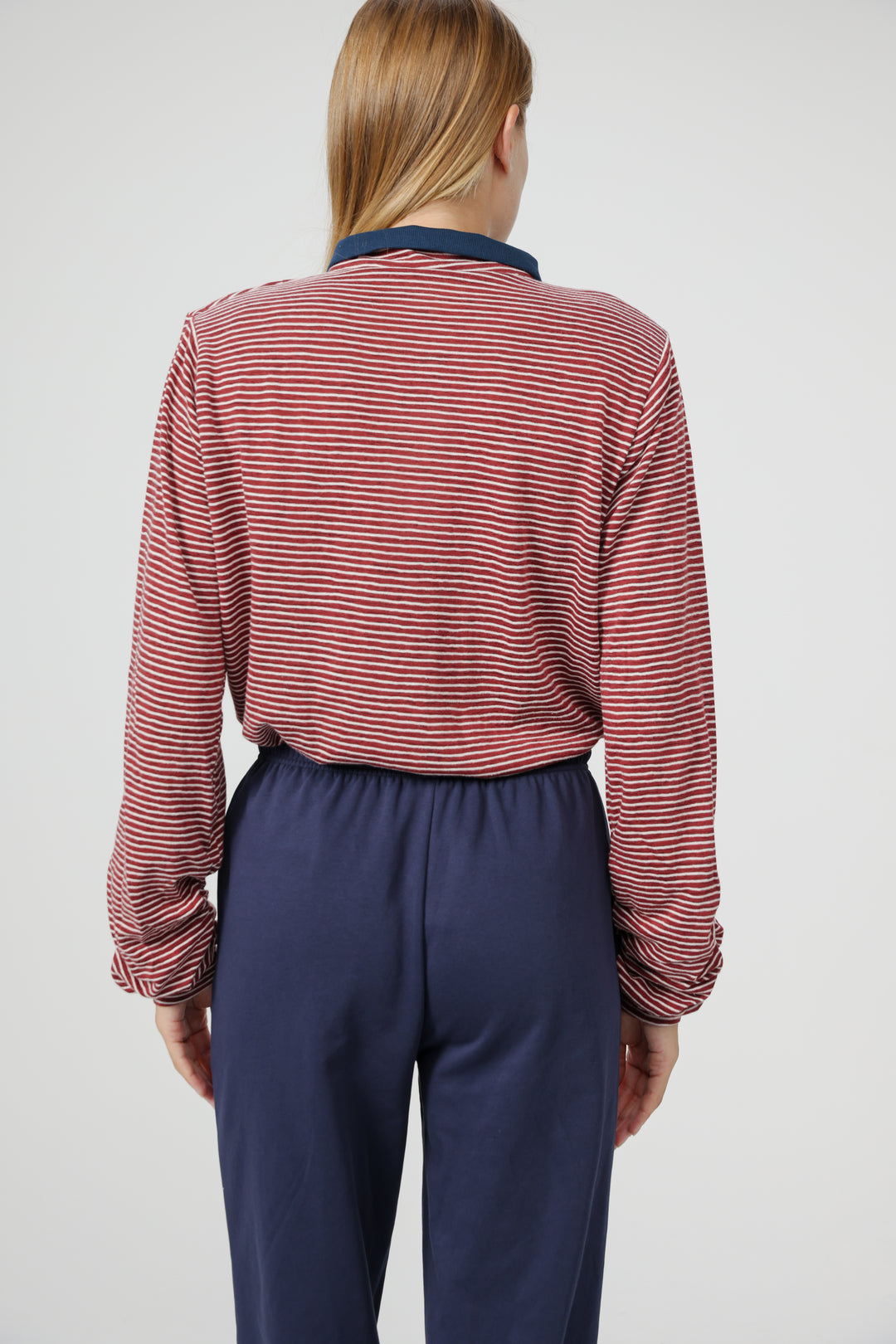 Poenta Red Striped Polo