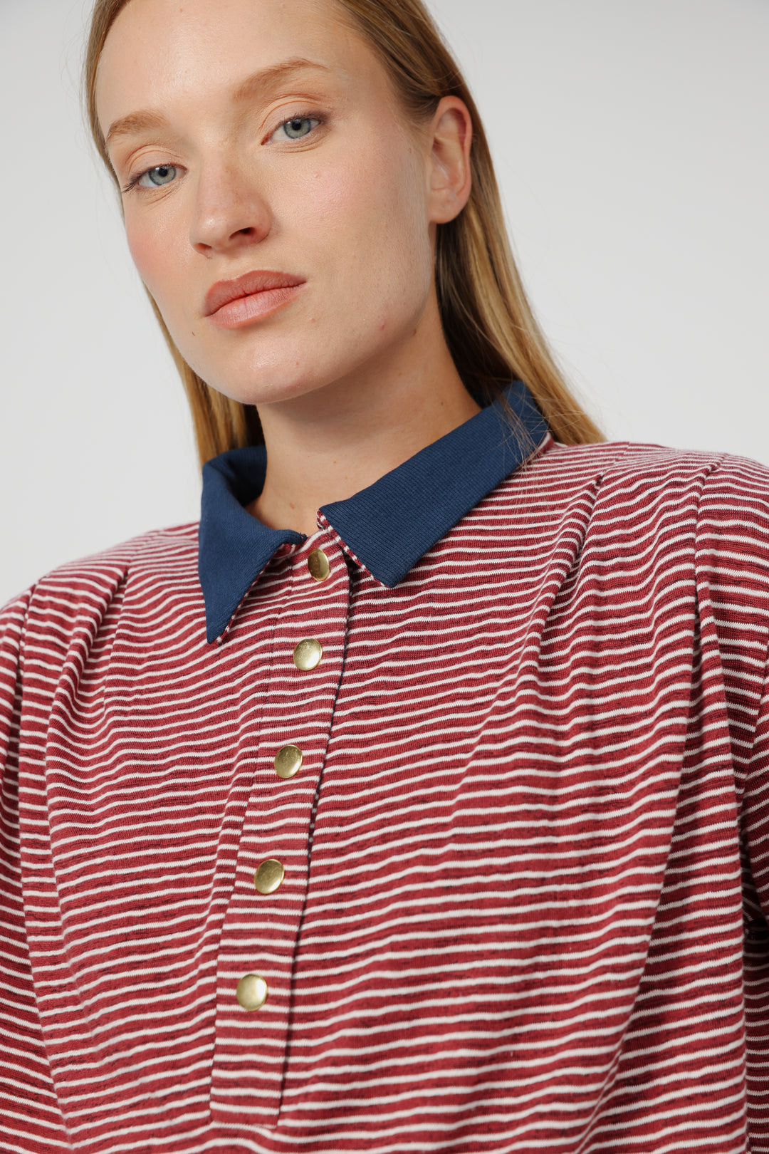 Poenta Red Striped Polo