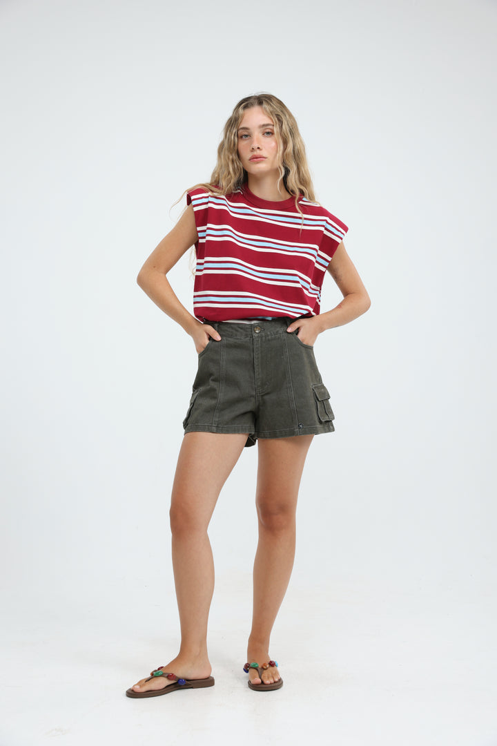 Adventure Olive Shorts