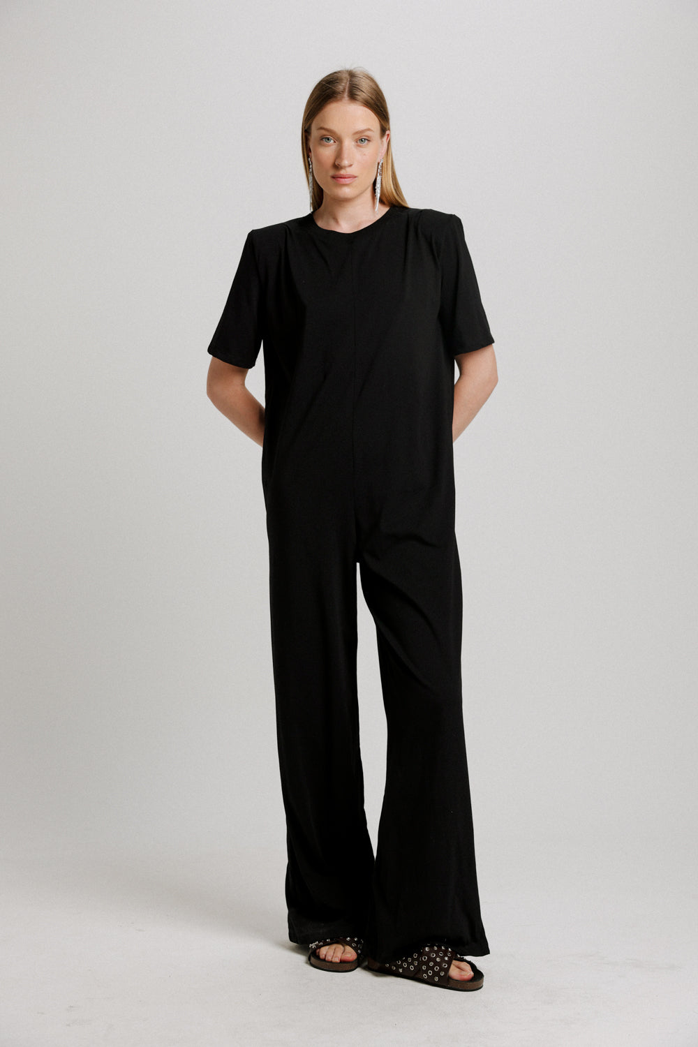 Easy Black Jumpsuit